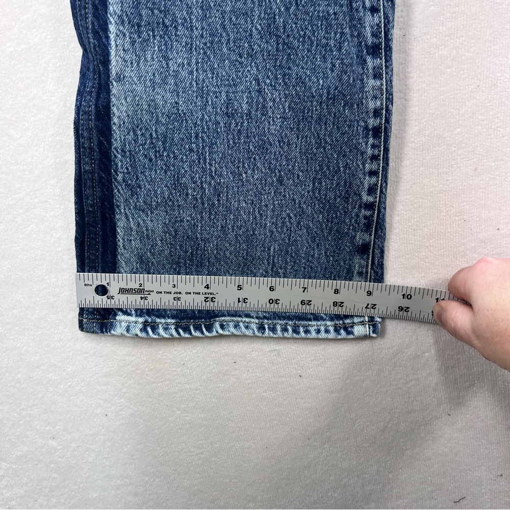 Wrangler Westward Two Tone High rise Bootcut Jeans Womens 27 Blue Denim 2871 - Picture 9 of 12
